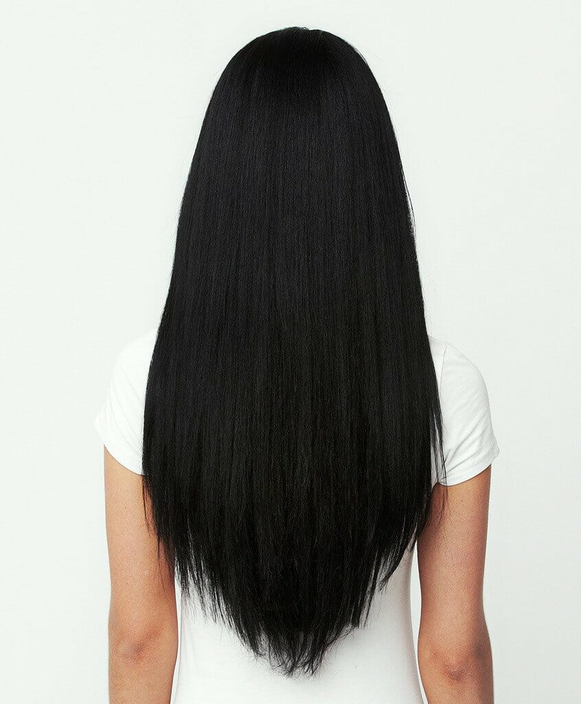 Hair Back Extension In Black