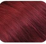 Deep Red Clip In Hair Extension