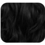 Jet Black Clip In Hair Extension