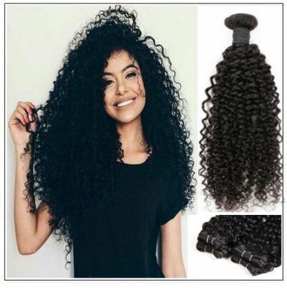 Brazilian Jerry Curl Hair Bundles 4