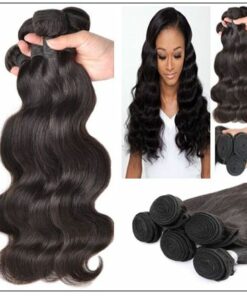 Brazilian Body Wave Bundles With Closure img