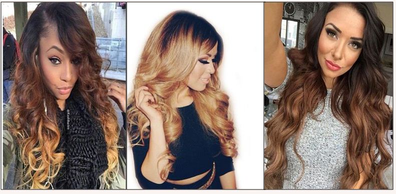 ombre brazilian body wave