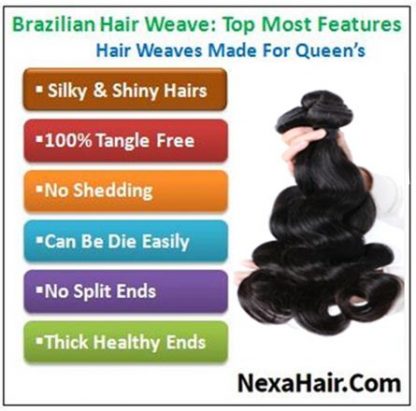 virgin brazilian body wave hair img 4