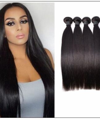 Brazilian Straight Hair Bundles For Sale img 1