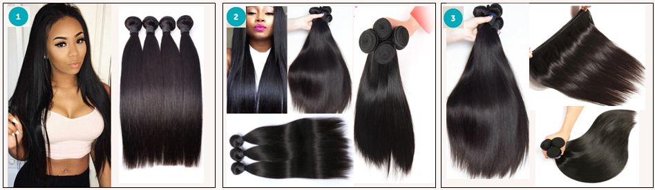 Brazilian Straight Hair Bundles For Sale