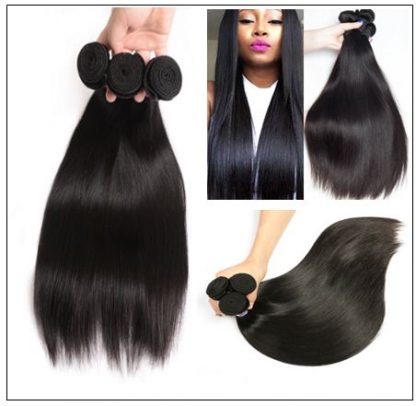 Virgin Straight Hair Bundles img 2