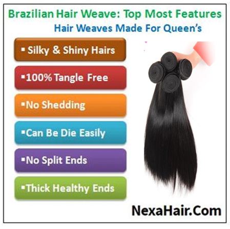 brazilian straight hair bundles with closure img 4