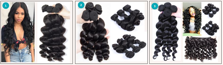 indian loose wave weave