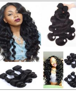 loose body wave weave human hair img 2