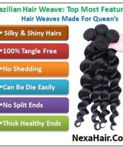 loose body wave weave human hair img 4