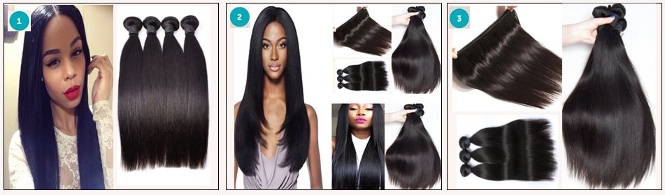 12 inch straight human hair weave