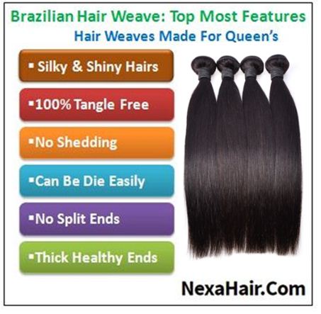12 inch straight human hair weave img 4