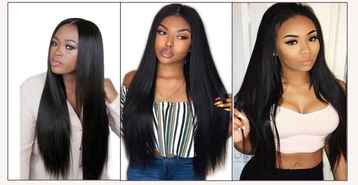 12 inch straight human hair weave img