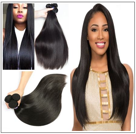 18 Inch Straight Hair Weave-3 Bundles: 100% Human Hair 1