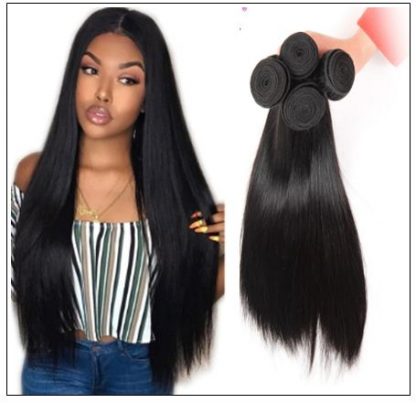 2 bundles of brazilian straight hair img 2