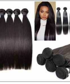 4 bundles of brazilian straight hair img 2
