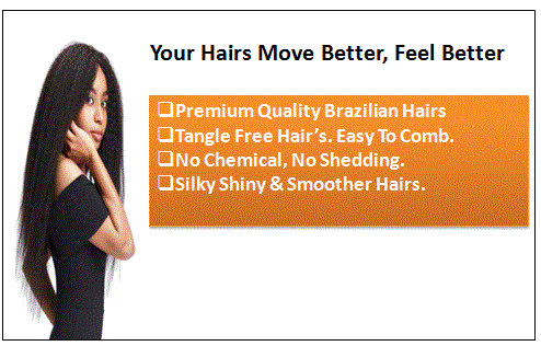 Brazilian Kinky Straight Hair Bundles 1
