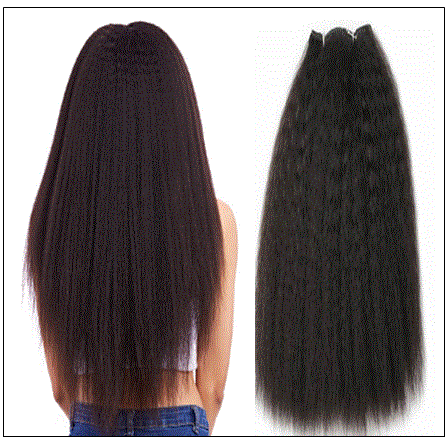 Brazilian Kinky Straight Hair Bundles img 3