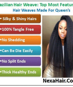 Brazilian Kinky Straight Hair Bundles img 4