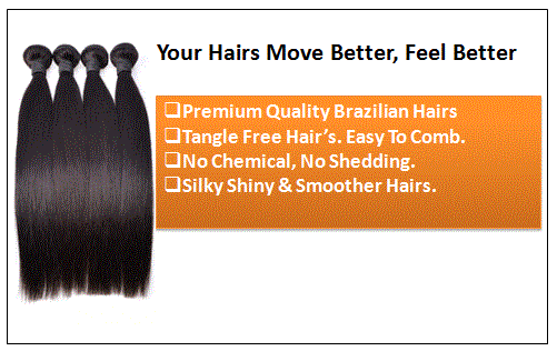 Brazilian Straight Hair 3 Bundles With Closure 1