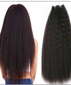 Kinky Straight Hair Weave img 3