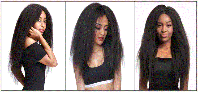 Kinky Straight Human Hair Weave img