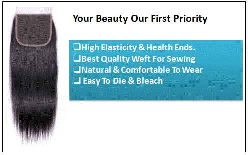 Straight Hair Bundles With Closure 2