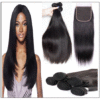 Straight Hair Bundles With Closure img 1 1