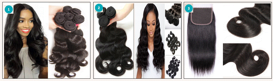 cheap hair bundles with closure