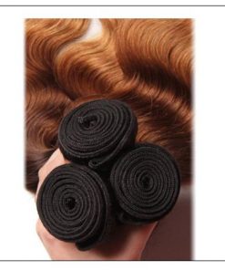 3 Bundle Ombre Indian Virgin Body Wave Hair Weave img 2