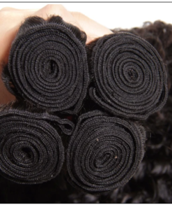 3 Bundles Brazilian Jerry Curly Hair Weave Remy Human Hair img 3