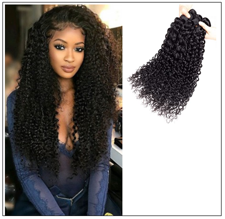 Brazilian Jerry Curl Weave-3 Bundles:100% Virgin Hair