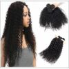 3 Bundles Indian Jerry Curly Virgin Human Hair Weave img 1