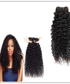 3 Bundles Natural Color Malaysian Jerry Curly Virgin Hair img 2
