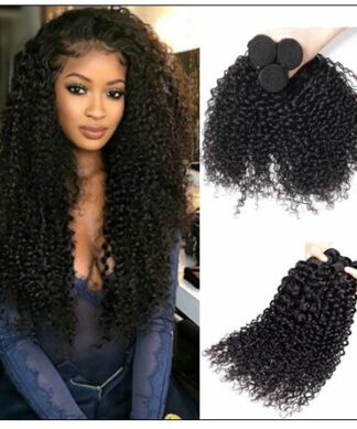 3 Bundles Virgin Peruvian Hair Jerry Curly img 1