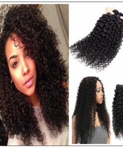4 Bundles Jerry Curl Peruvian Hair Weave img 2