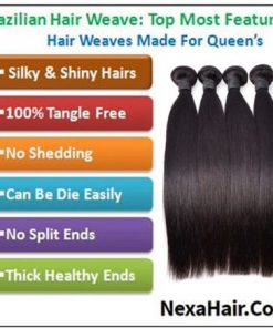 4 PcsPack Straight Raw Virgin Human Hair Bundles 4