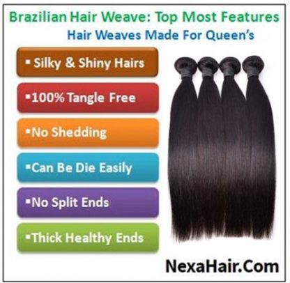 4 PcsPack Straight Raw Virgin Human Hair Bundles 4