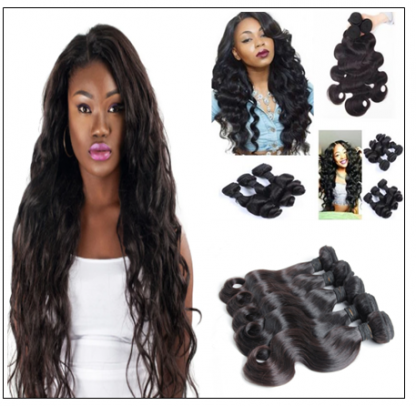 Body Wave Virgin Human Hair-3 Bundles - Image 4
