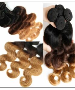 Brazilian Body Weave 3 Tone Ombre 3 Bundle