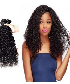 Brazilian Curly Human Hair Weaves 4 Bundles Deals img 2
