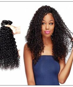 Brazilian Jerry Curly Human Virgin Hair Weaving 3 Bundles Deals img 3
