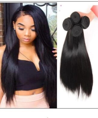 Brazilian straight hair bundles img 1