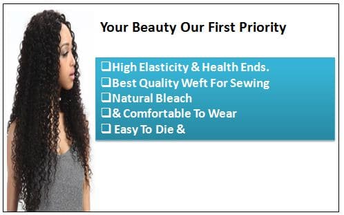 Kinky curly hair bundle 2 brazilian virgin hair body wave