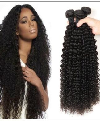 Kinky curly hair bundle img 1