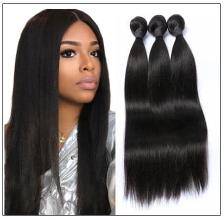 Malaysian straight hair bundle img 1