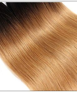 Ombre 4 Bundles Straight Human Virgin Hair pic 4
