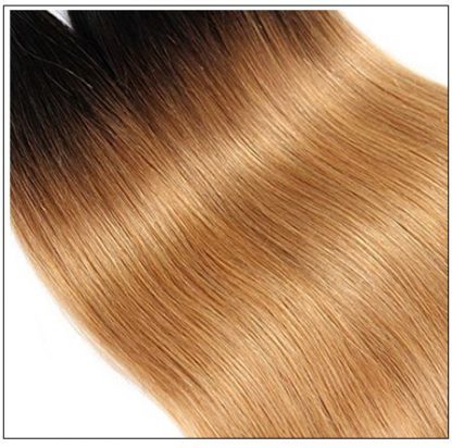 Ombre 4 Bundles Straight Human Virgin Hair pic 4