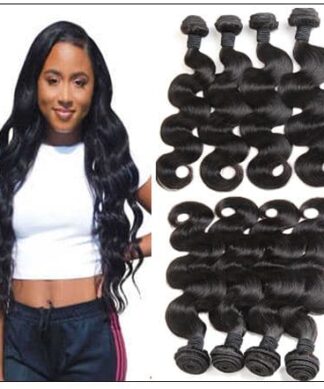 Peruvian Human Hair 3 Bundles Virgin Unprocessed Body Wave img