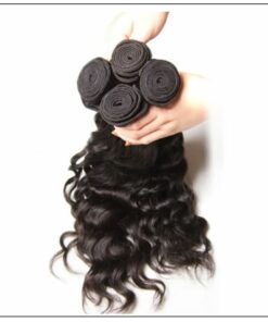 1 Bundle Human Hair Natural Wave Virgin Remy Hair img